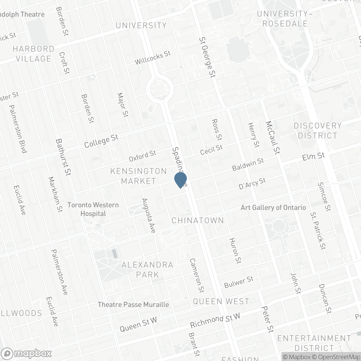 374 SPADINA AVENUE, Toronto, Ontario M5T 2G4
